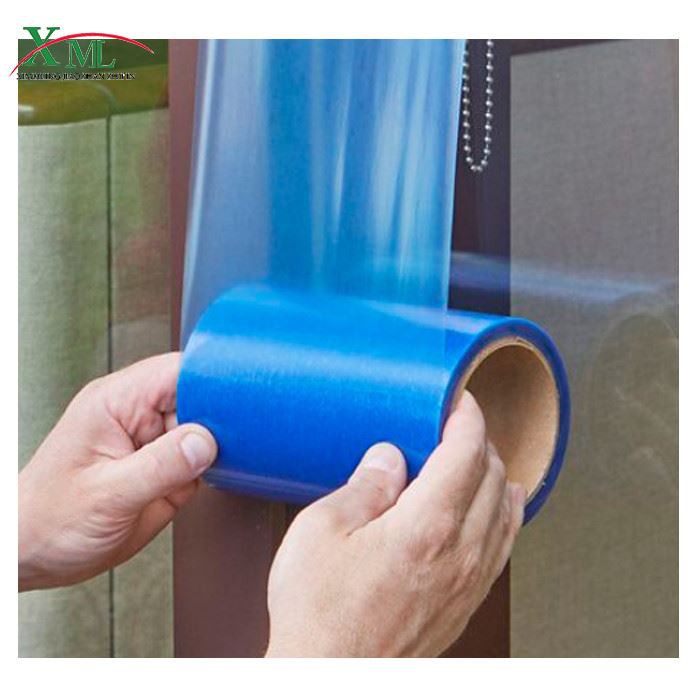 Self Adhesive Blue Pe Protective Film For Window Glass